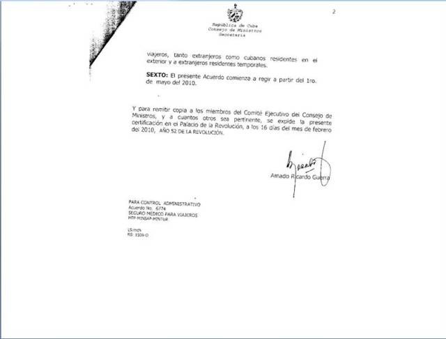 Resolución póliza de seguro médico 4