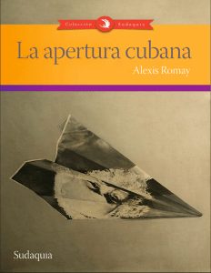 La apertura cubana (maqueta)